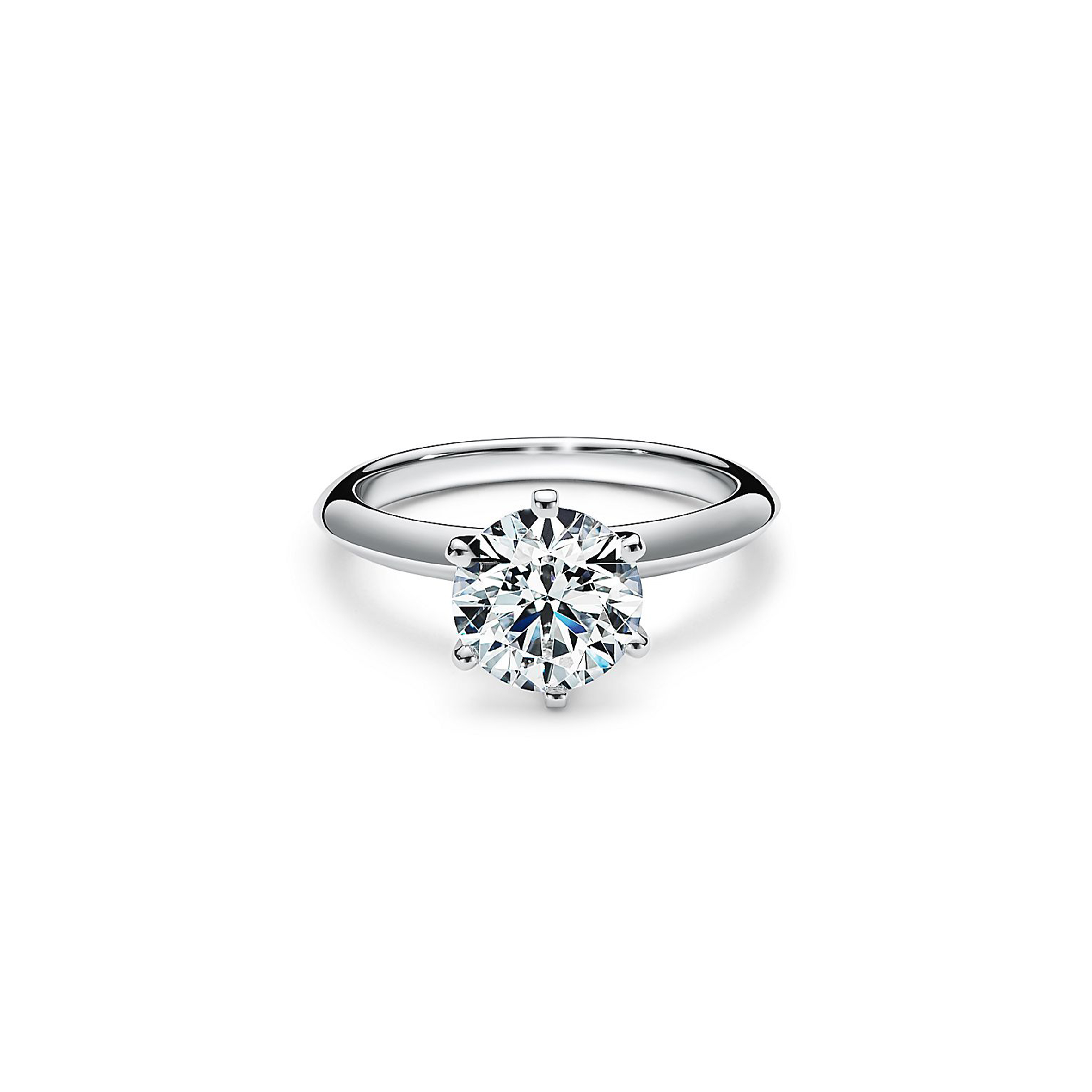 TIFFANY SETTING ENGAGEMENT RING IN PLATINUM GRP10862
